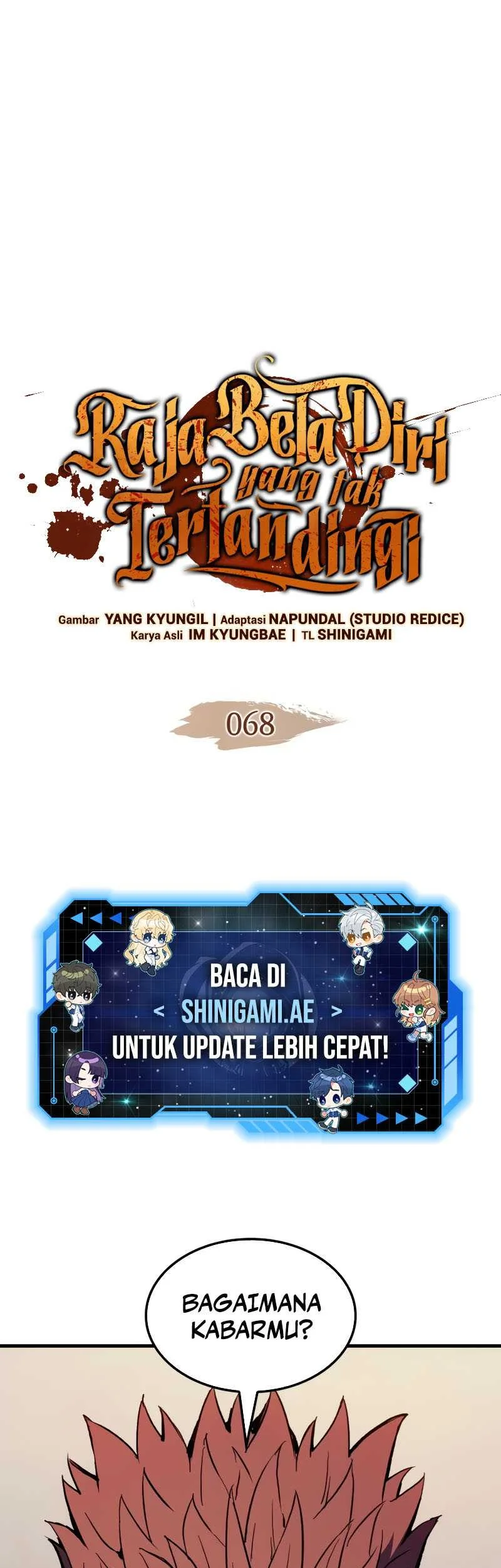 the indomitable martial king chapter 68 - Page 1